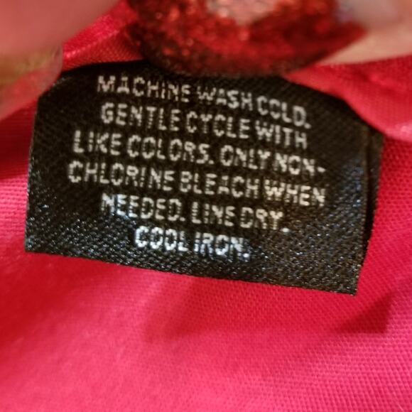 Style & Co Red Stretch Pants Flat Front Zip Front Pockets Tapered Leg Size 16 - Picture 7 of 7